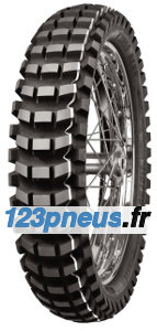 Mitas C-22 ( 110/90-19 TT 62N roue arrière, NHS, Composé de caoutchouc Ice, blanc )