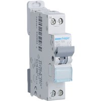 HAGER MJT720 - Disjoncteur 20A - 1P+N - Courbe C - PdC 6kA