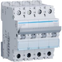 HAGER MCA440 - Disjoncteur 40A - 4P - Courbe C - PdC 6kA