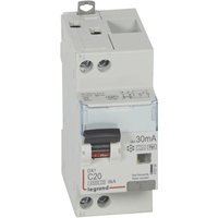 LEGRAND Disjoncteur différentiel 20A 1P+N - TypeF - 30mA - Réf. 410754