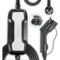 BESEN Chargeur portable - Type1 - 10A - Câble 6m - Prise domestique - PCD019T1