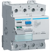 HAGER CDB640E - Interrupteur différentiel 40A - Type B - 4P - 30mA